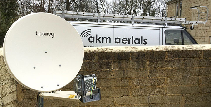 satellite broadband Melksham